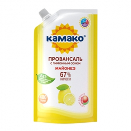 Майонез КАМАКО «Провансаль с лимонным соком» Жирность 67%
