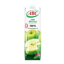 Сок  Зеленое яблоко 100% 1л. 